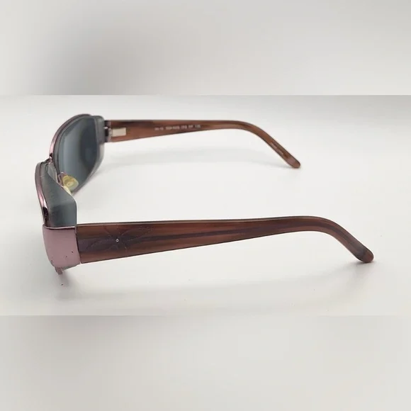 Saks Fifth Avenue S5A42/S Pink Oval Sunglasses Frames Only - Picture 5 of 8